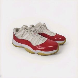 Nike Air Jordan 11 Retro 2016 Low Cherry White Red Low Top 528895-102 No Box